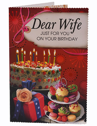 Birthday wishes to Wife