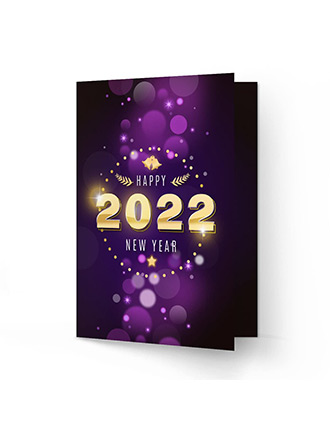 A Joyful New Year Greeting Cards