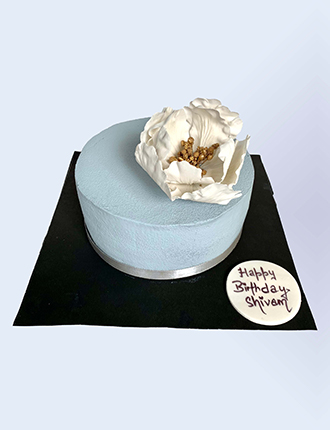 Single Flower Designer Cake