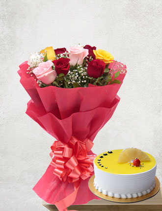 Super Love with Pineapple cake