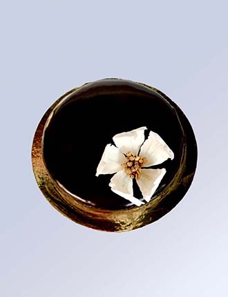 Choco truffle flower  cake