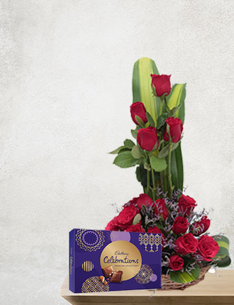 Forever Red with Cadbury celebration Premium selections