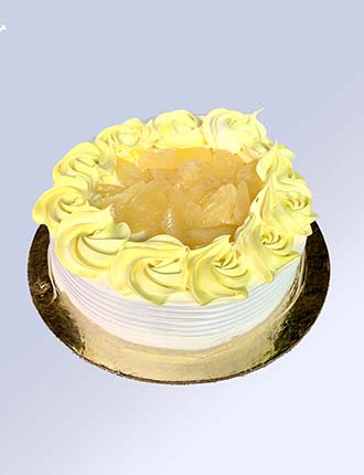 Pineapple sponge cake